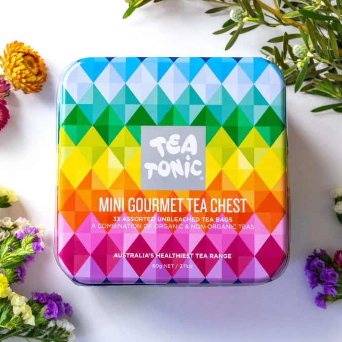 Tea Tonic Gourmet Tin | Mini Tea Chest
