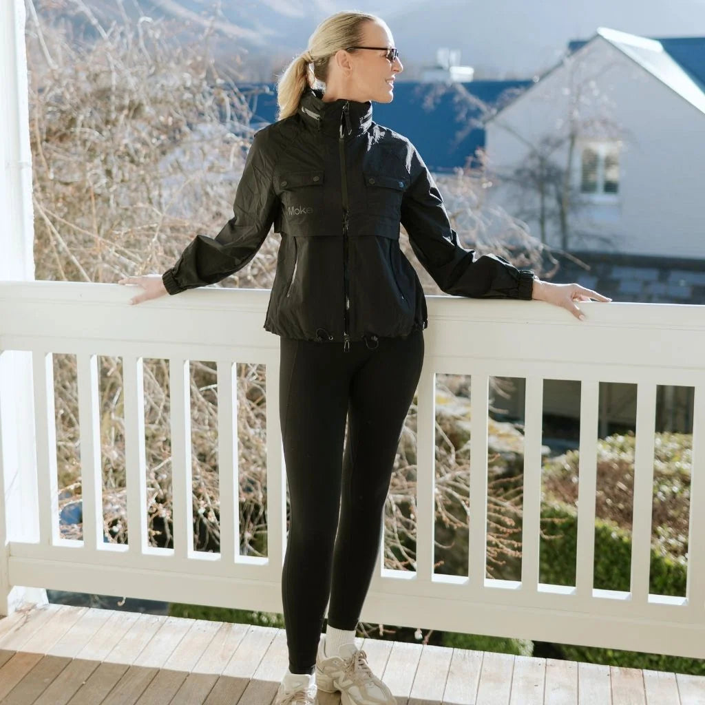 Moke Gracie Wind Breaker | Black