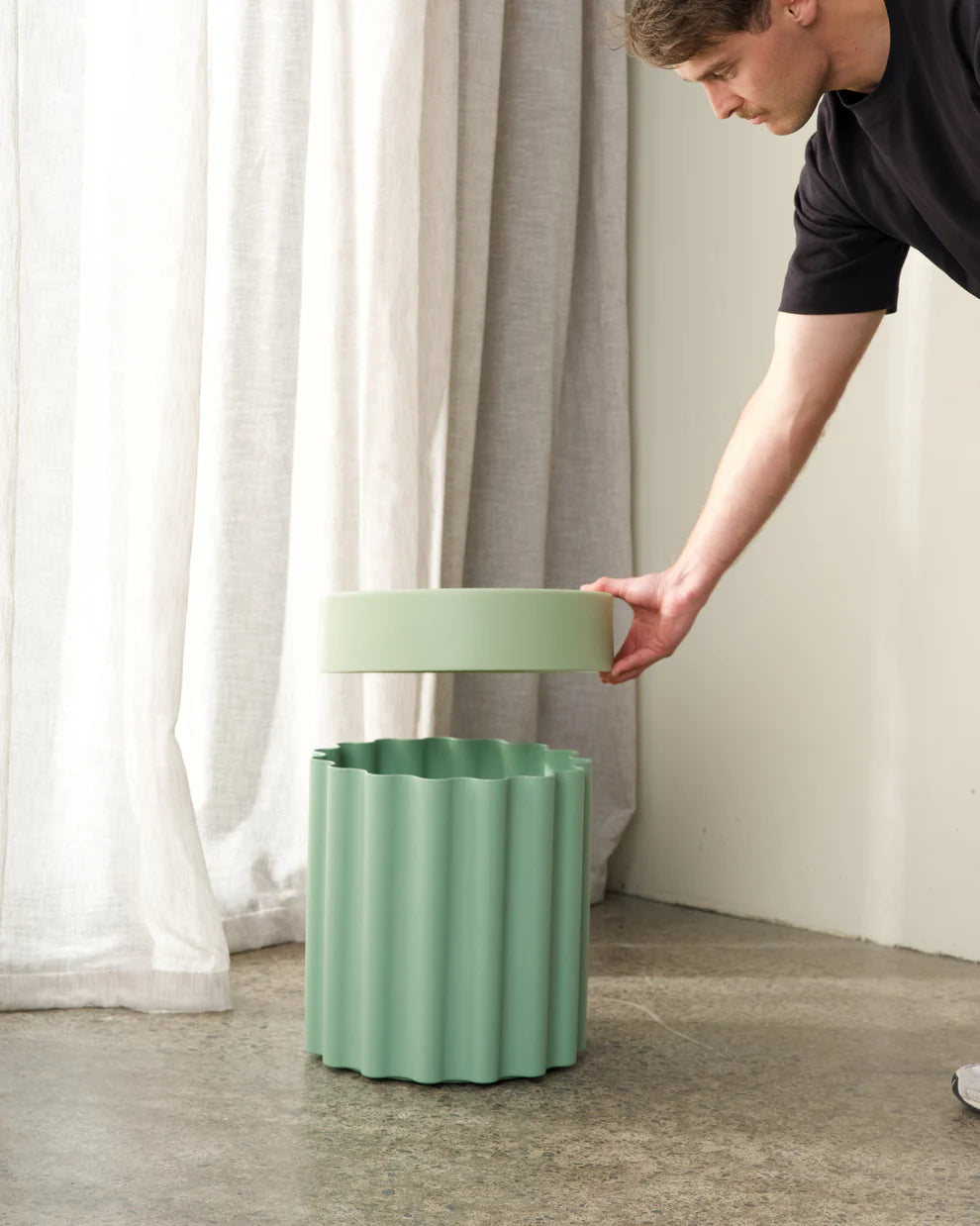Ned Harry Stool | Green