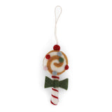 Gry & Sif Christmas Candy Decoration | Green Bow