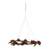 Gry & Sif Wreath Holly Hanging