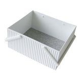 Hachiman Omnioutil Stacking Storage Box | White