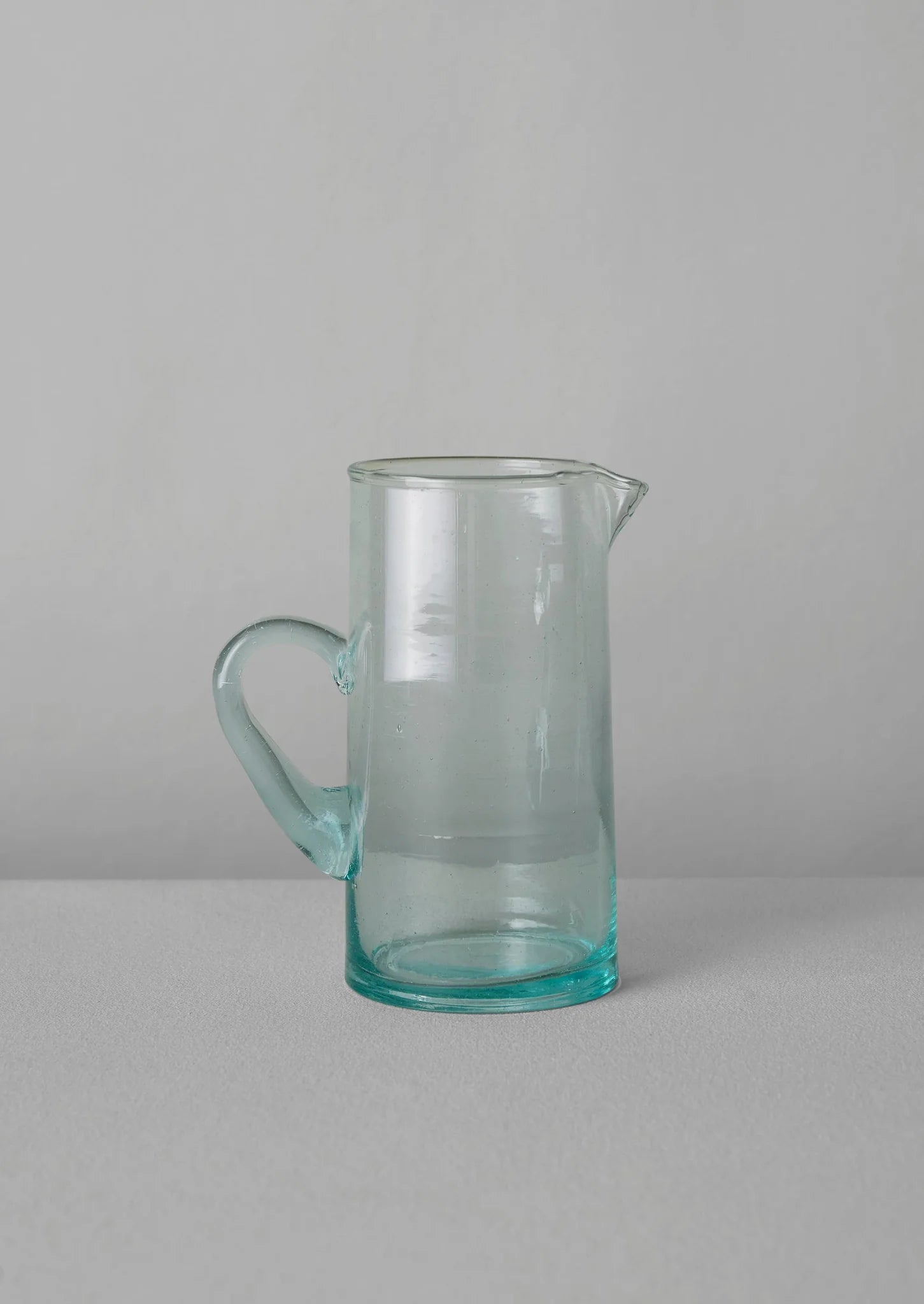 Beldi Clear Blue Glass Jug | Small 300ml