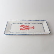 Melamine Nautical Rectangle Platter | Lobster 43cm
