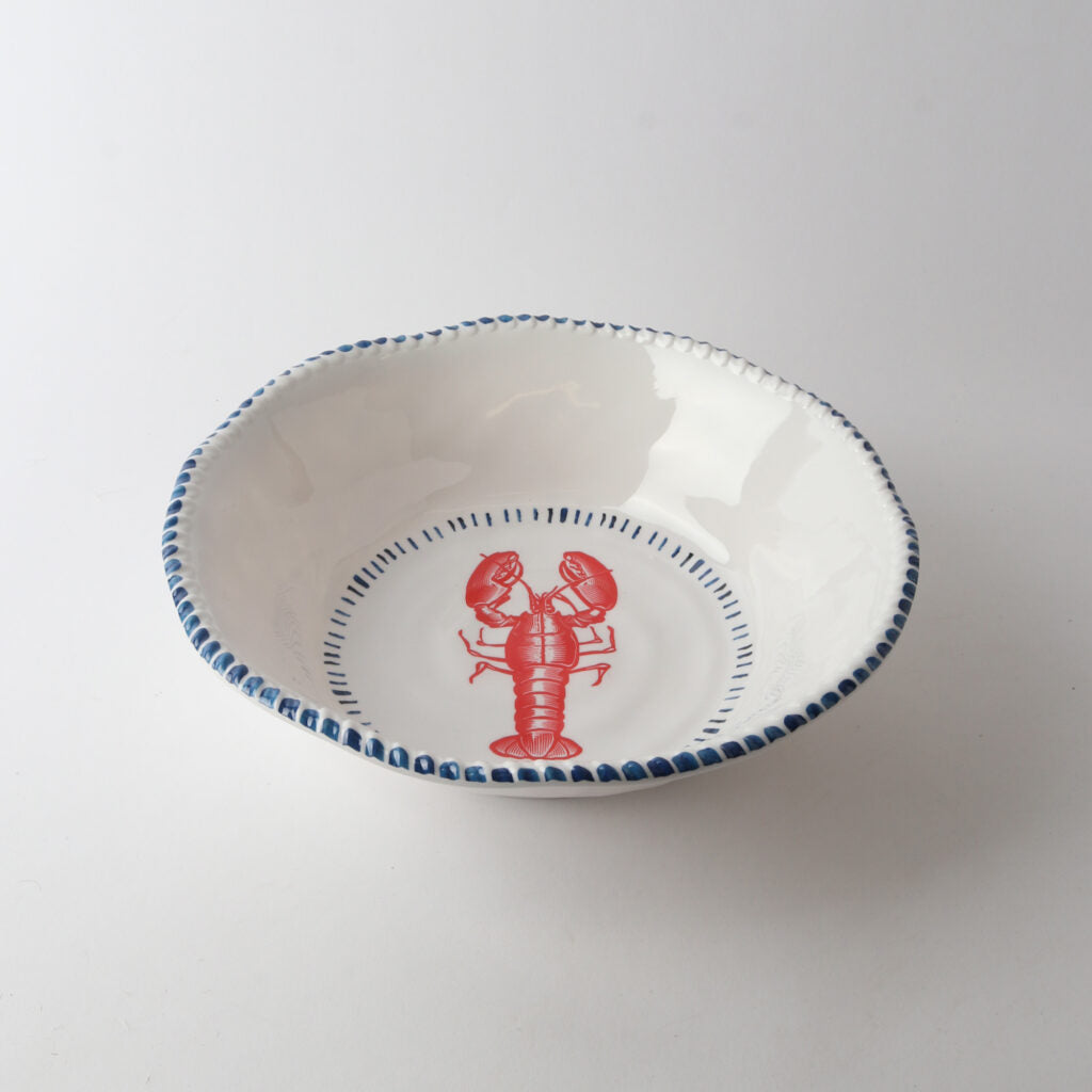 Melamine Nautical Bowl | Lobster 31cm