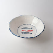 Melamine Nautical Bowl | Sardine 31cm
