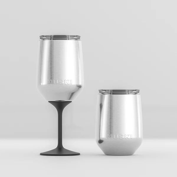 Huski Wine Tumbler 2.0 | Brushed Stainless