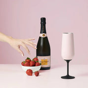 Huski Champagne Wine Flute | Powder Pink