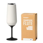 Huski Champagne Wine Flute | White