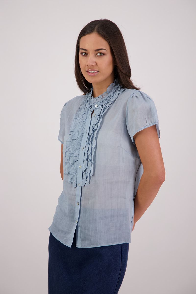 Briarwood Tibby Top | Cornflower