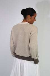 Tatano Alexandra Crew | Sand Wheat Mocha