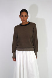 Tatano Alexandra Crew | Chocolate Mocha Black
