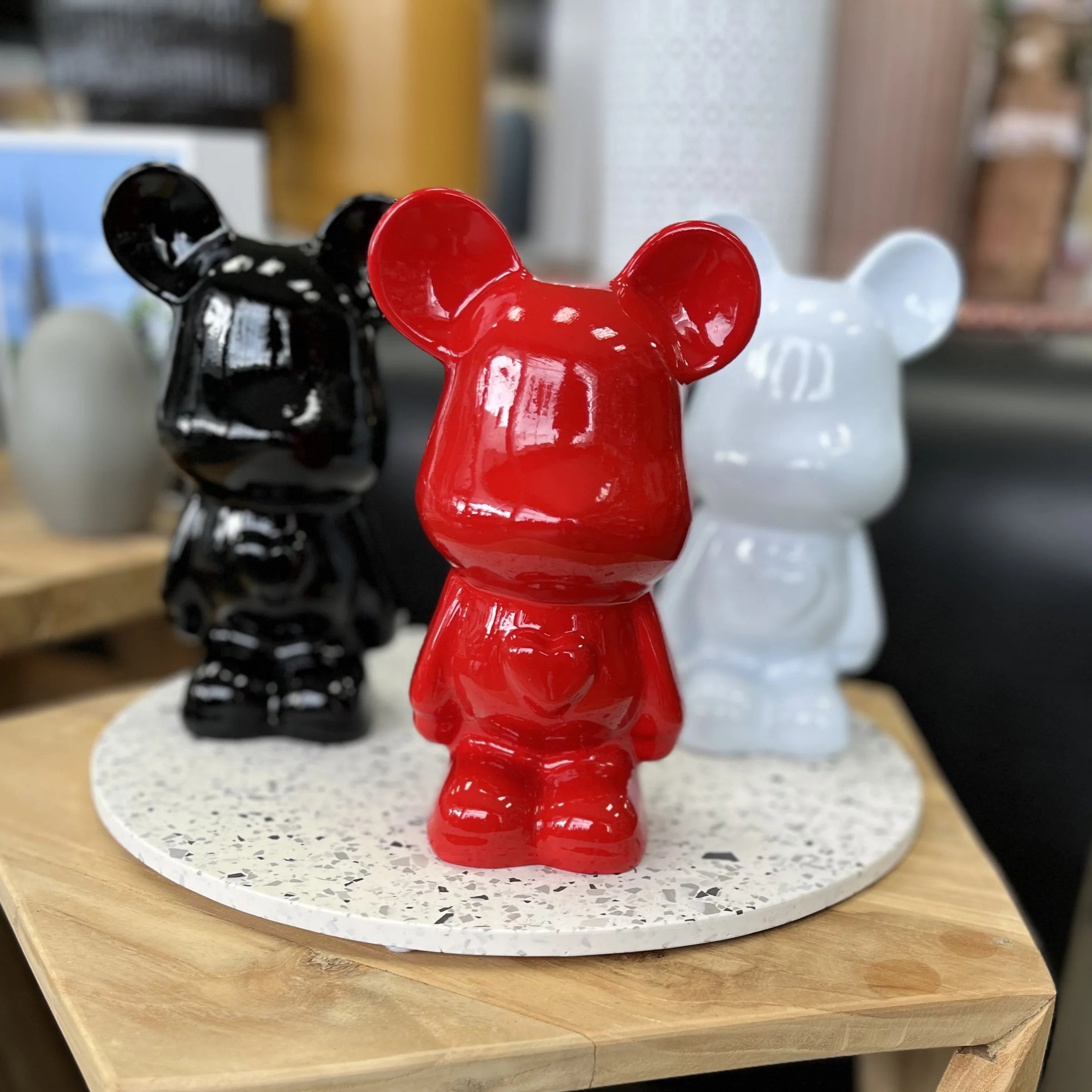 Voodoo Resin Mouse | White