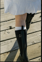 Skellerup Meadow Knee Boot | Black