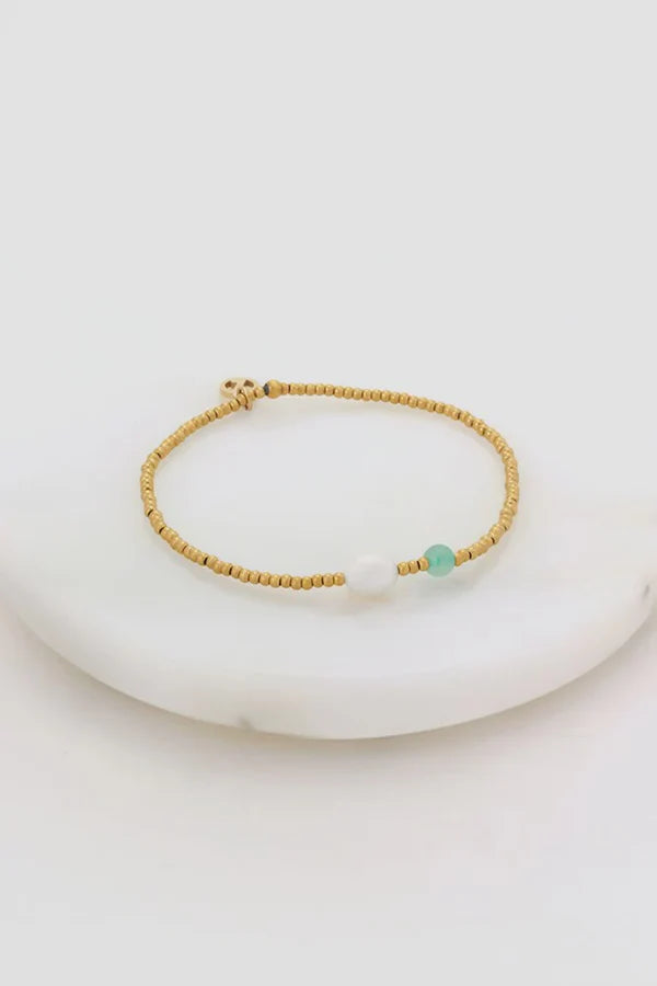 Zafino Brooke Bracelet | Sea Gold