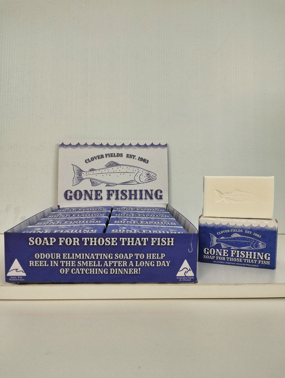 Clover Fields Gone Fishing Soap | Set Of 2