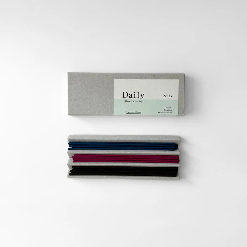 Naibu Relax Daily Incense Set | 30pk