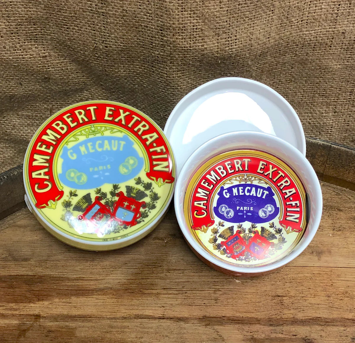Camembert Cheese Keeper Baker | Red
