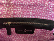 Hand Etched Envelope With Obsidian Love Knot Stone | Black