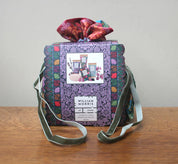 Heathcote & Ivory Sunflower Swan Velvet Pouch | William Morris