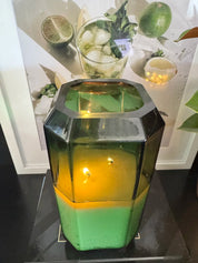 Sachii Nettle Emerald Green Candle | Tall Large