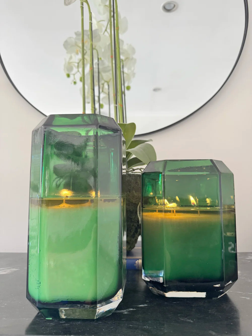 Sachii Nettle Emerald Green Candle | Small