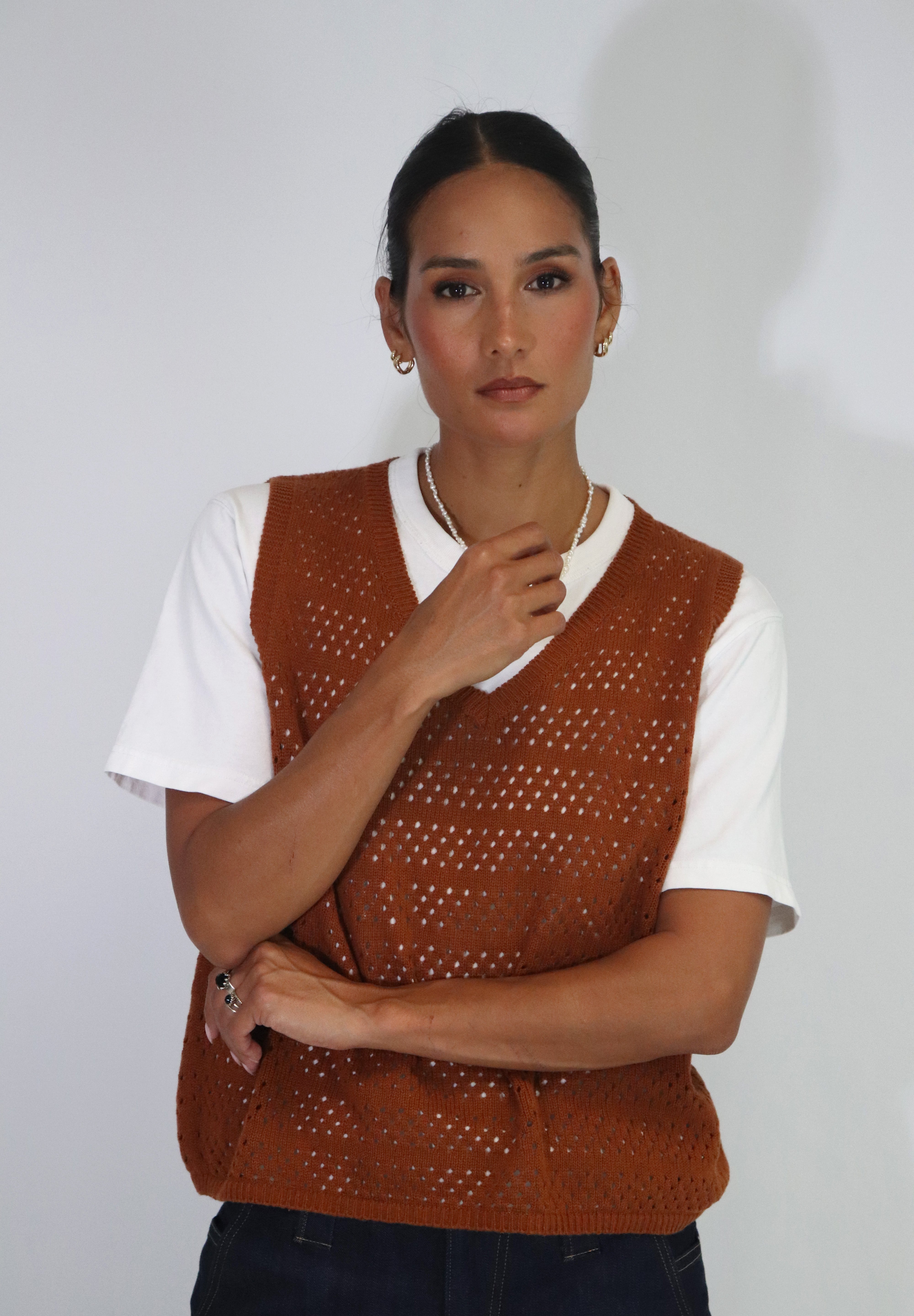Tatano Eden Vest | Rust