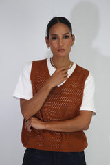 Tatano Eden Vest | Rust