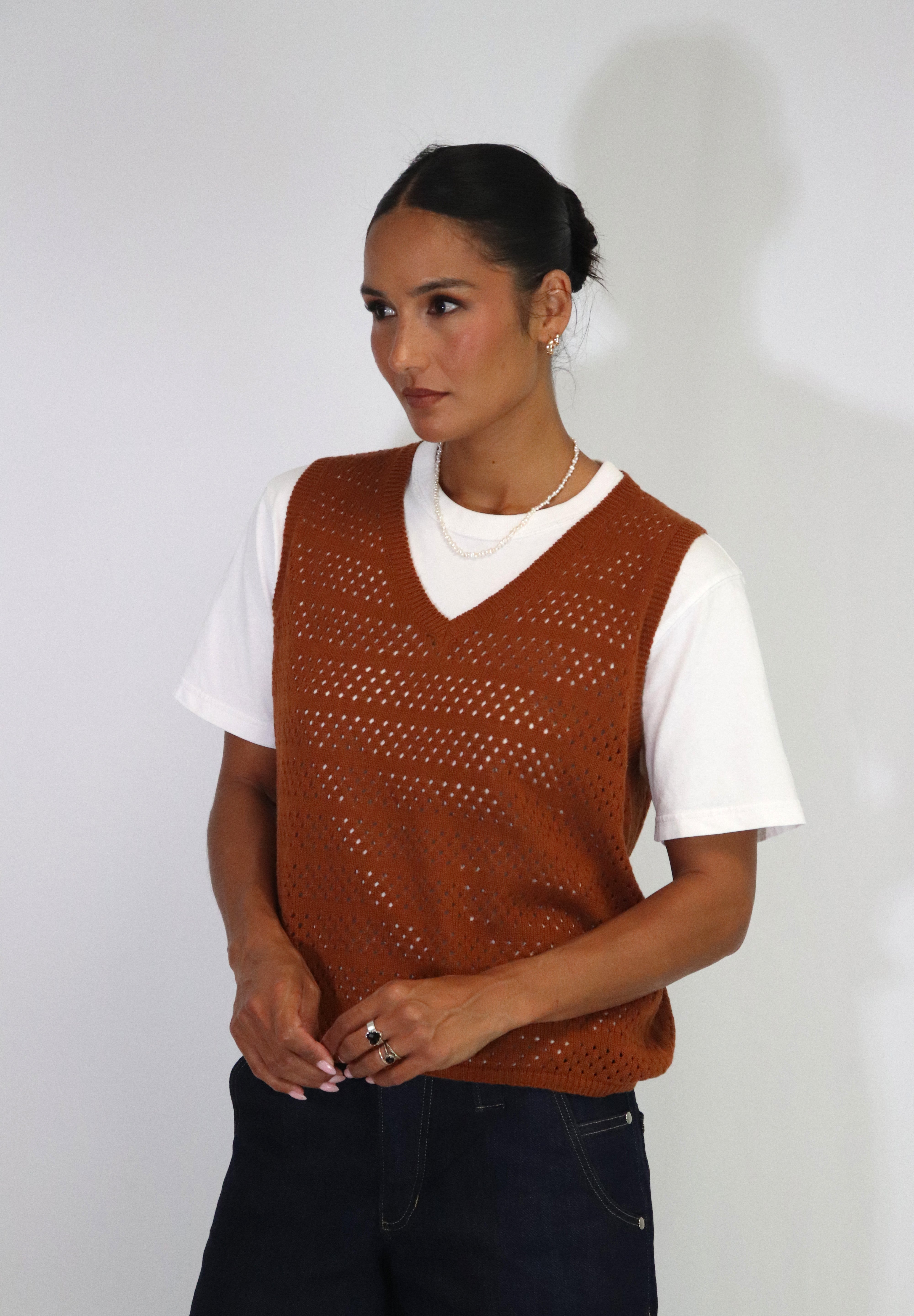 Tatano Eden Vest | Rust
