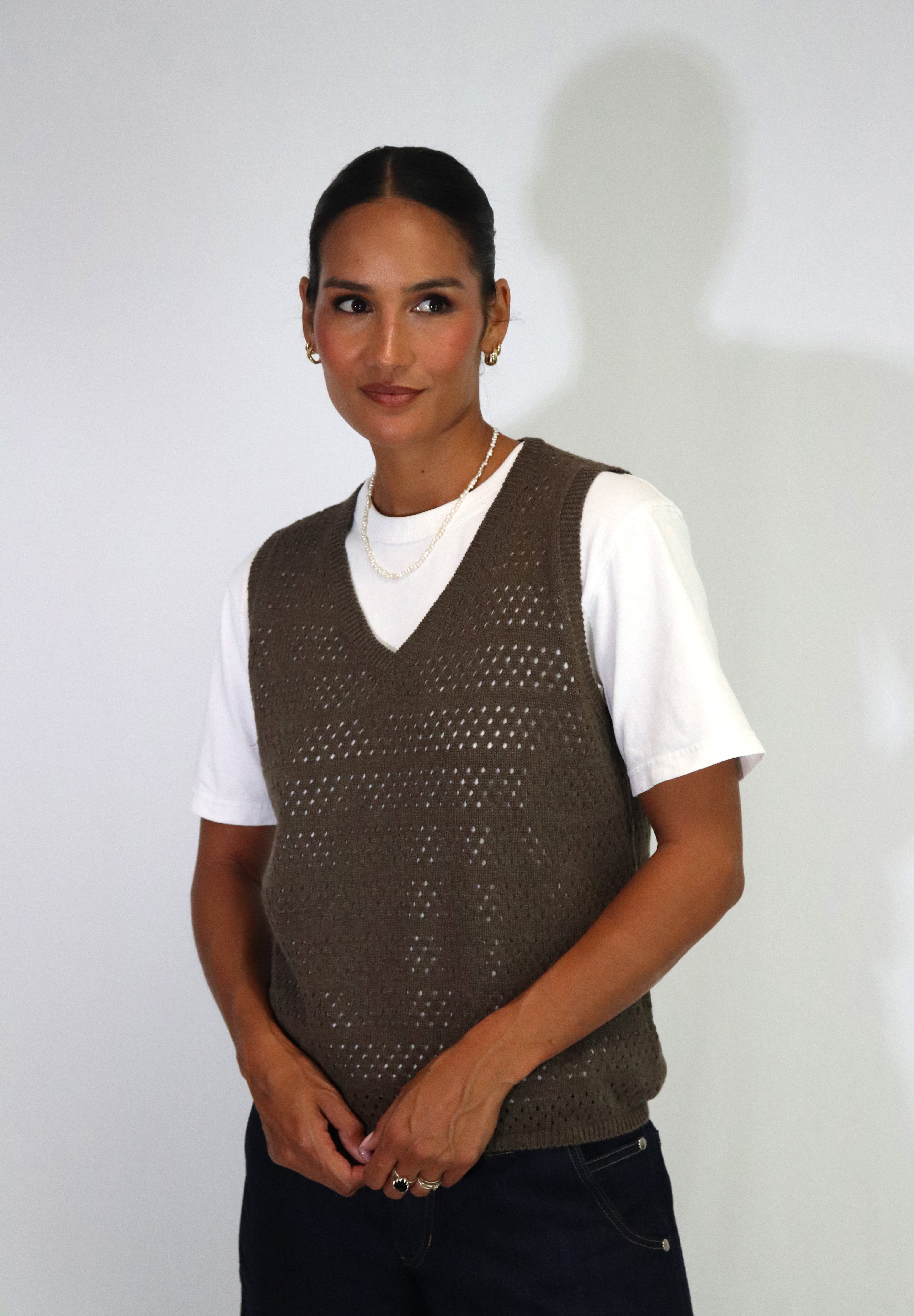 Tatano Eden Vest | Chocolate