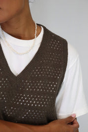Tatano Eden Vest | Chocolate
