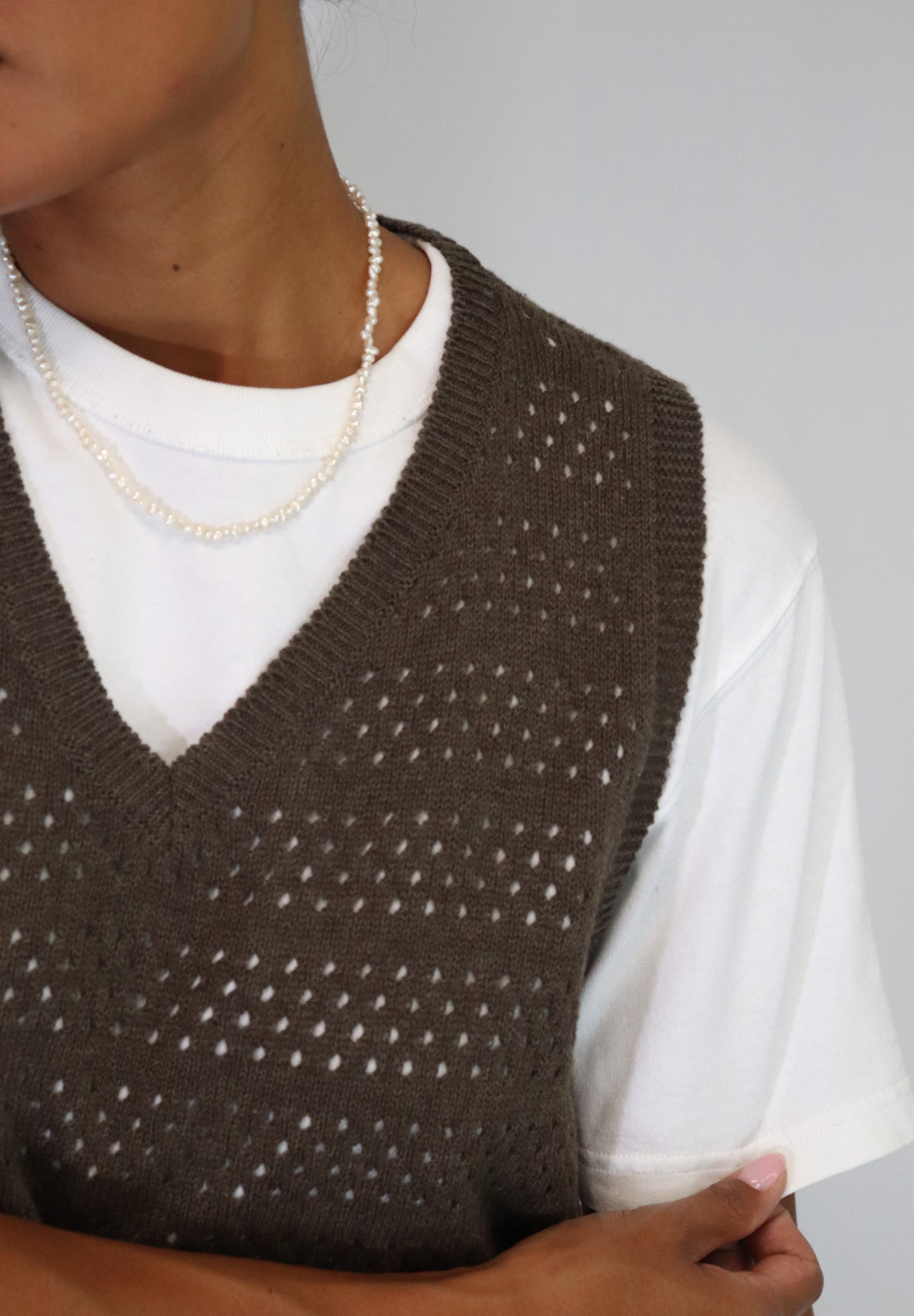 Tatano Eden Vest | Chocolate