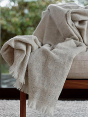 Citta Bach Wool Blanket | Natural