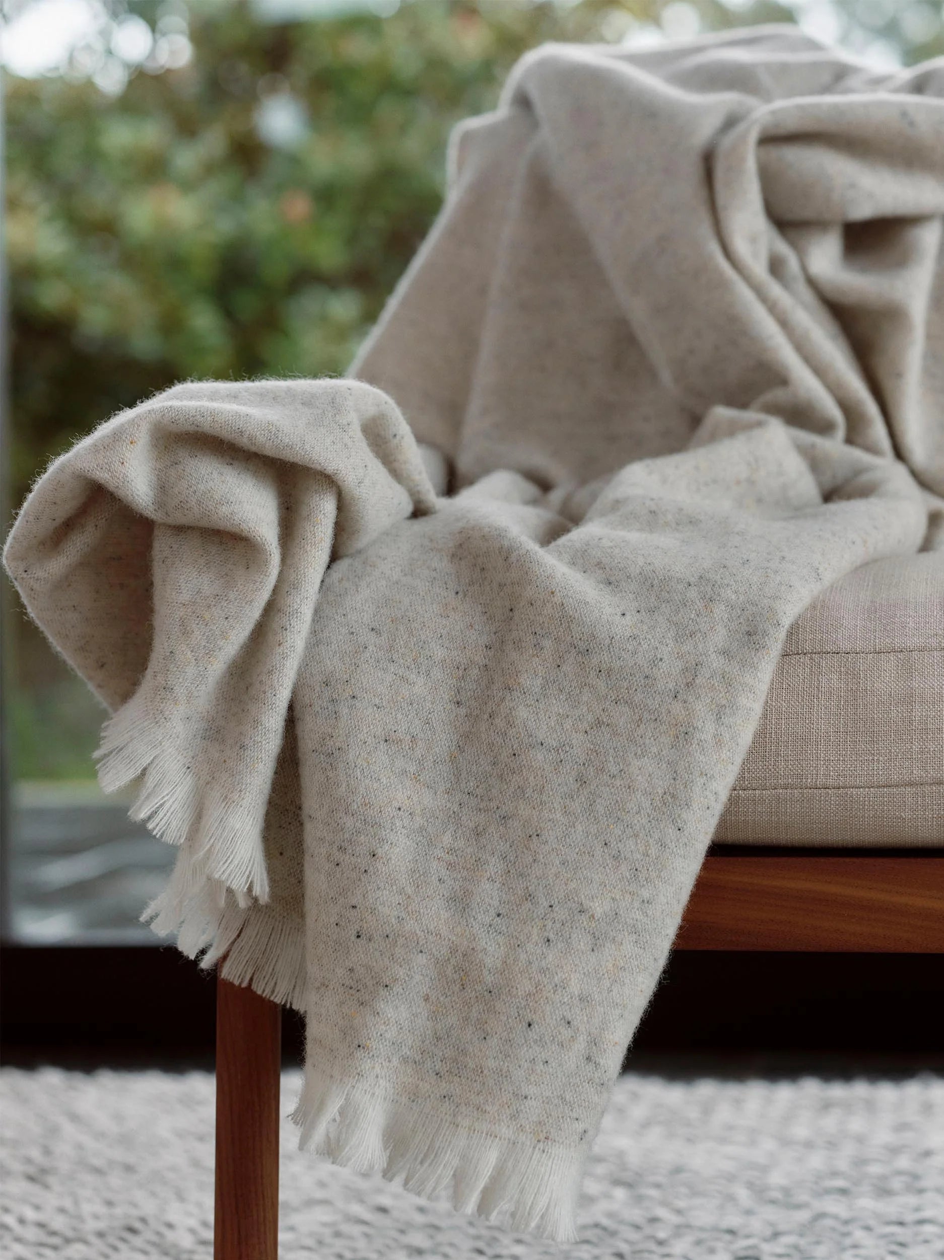 Citta Bach Wool Blanket | Natural