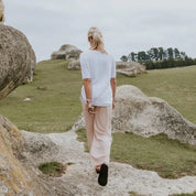 Moke Ruby Womens Tee | White