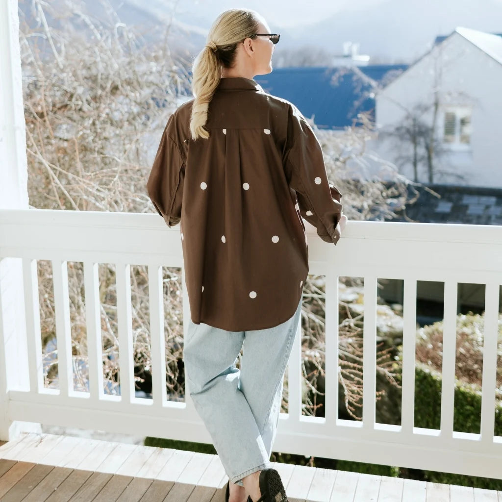 Moke Amber Shirt | Choc Spot