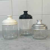 Ottinetti Italian Storage Jars | White Lid