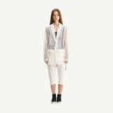 Bone & Arrow Tilly Blazer | White