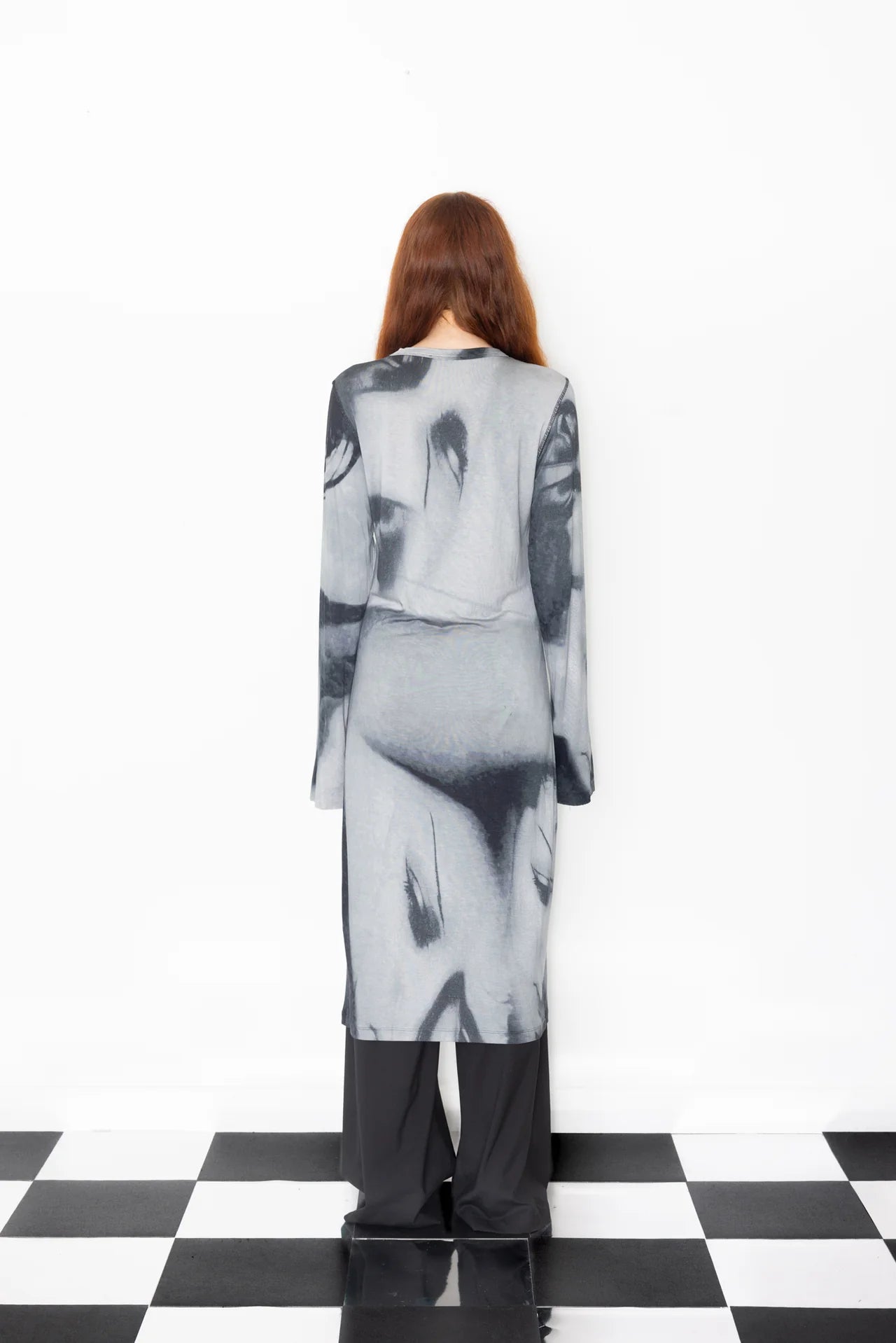 Jimmy D Doric Long Sleeve Tee Dress | Mysterious Woman