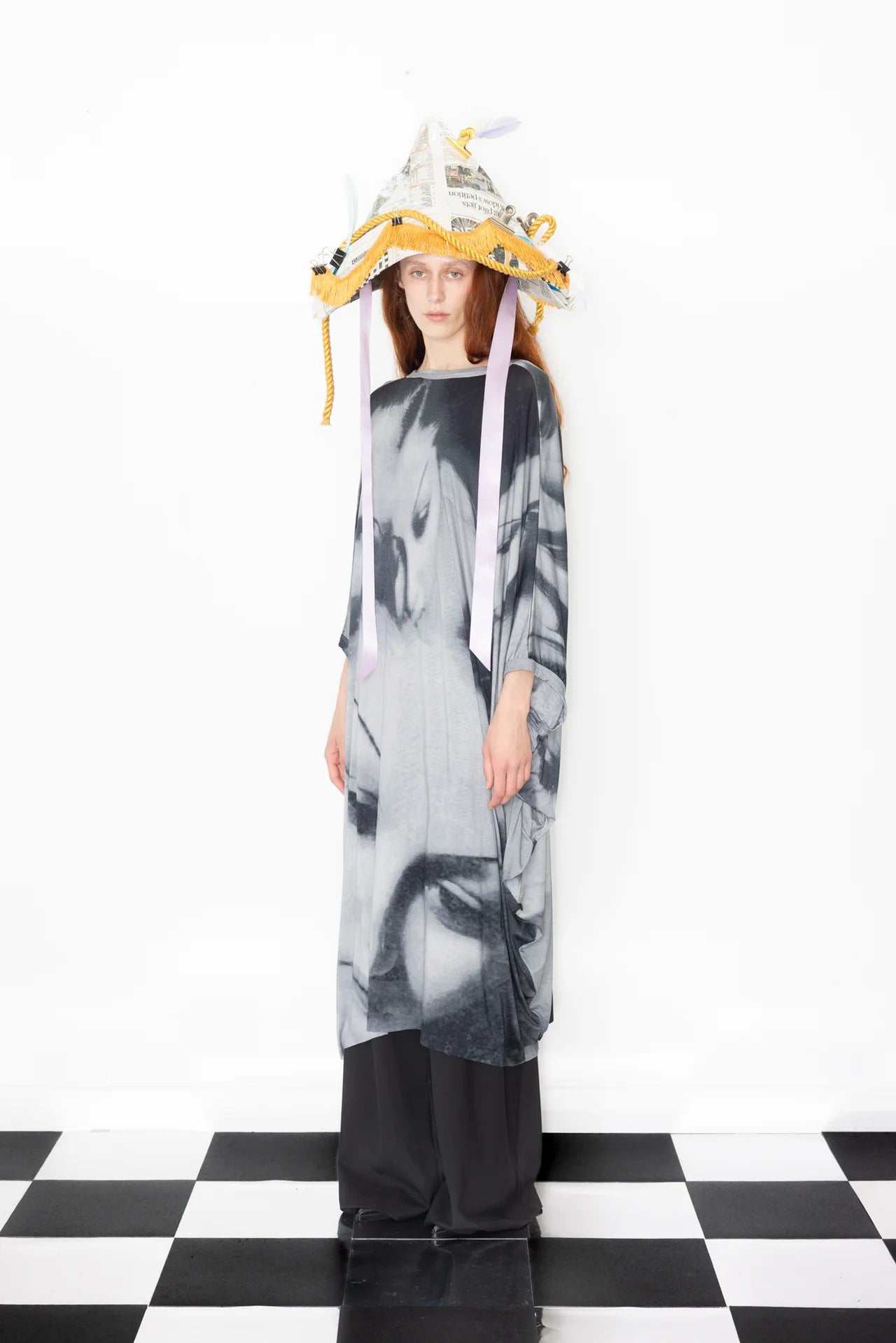 Jimmy d Flounder Jersey Dress | Mysterious Woman