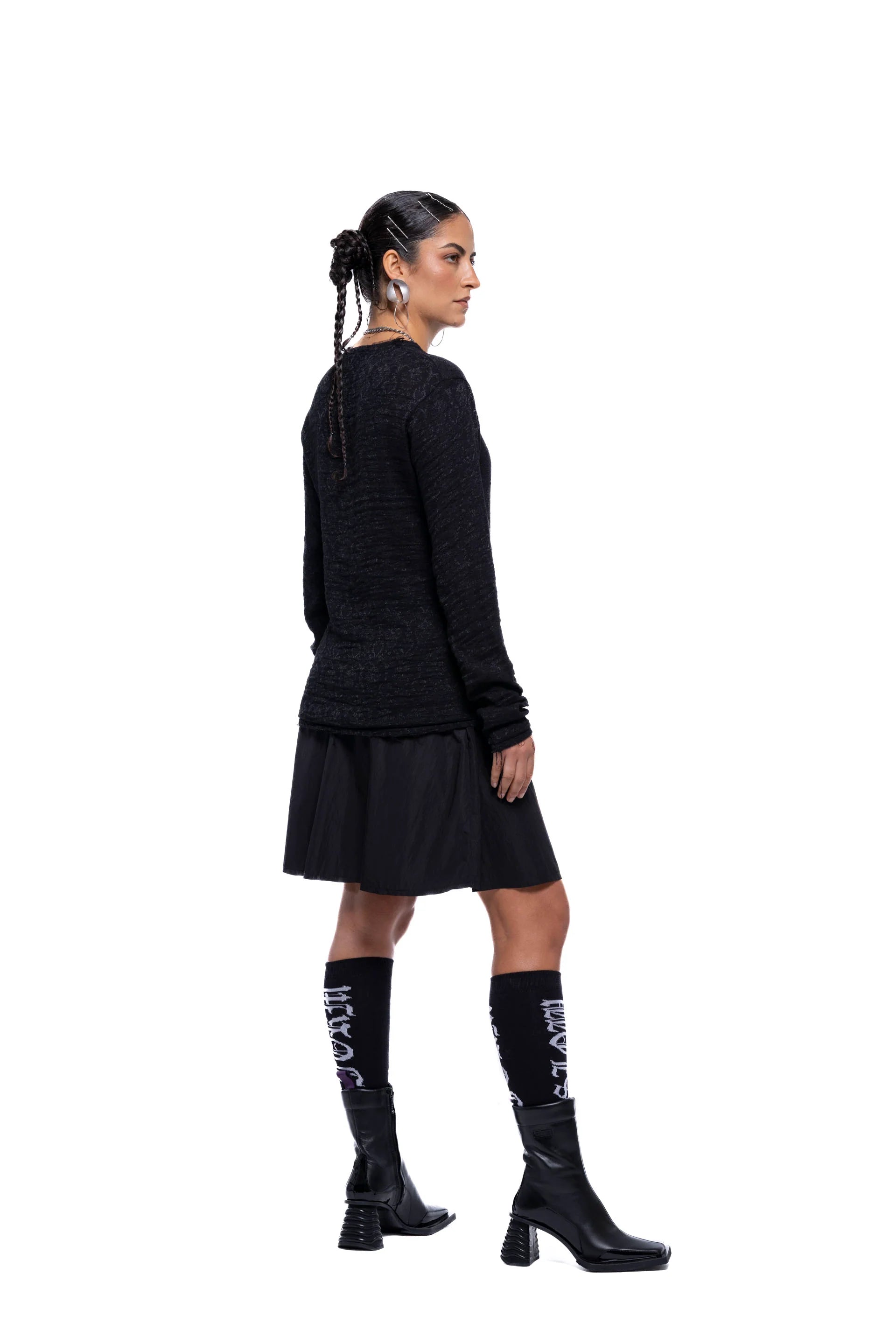 J Palm Helena Top | Black Filigree
