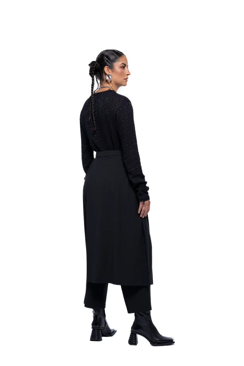J Palm Greta Skort | Black