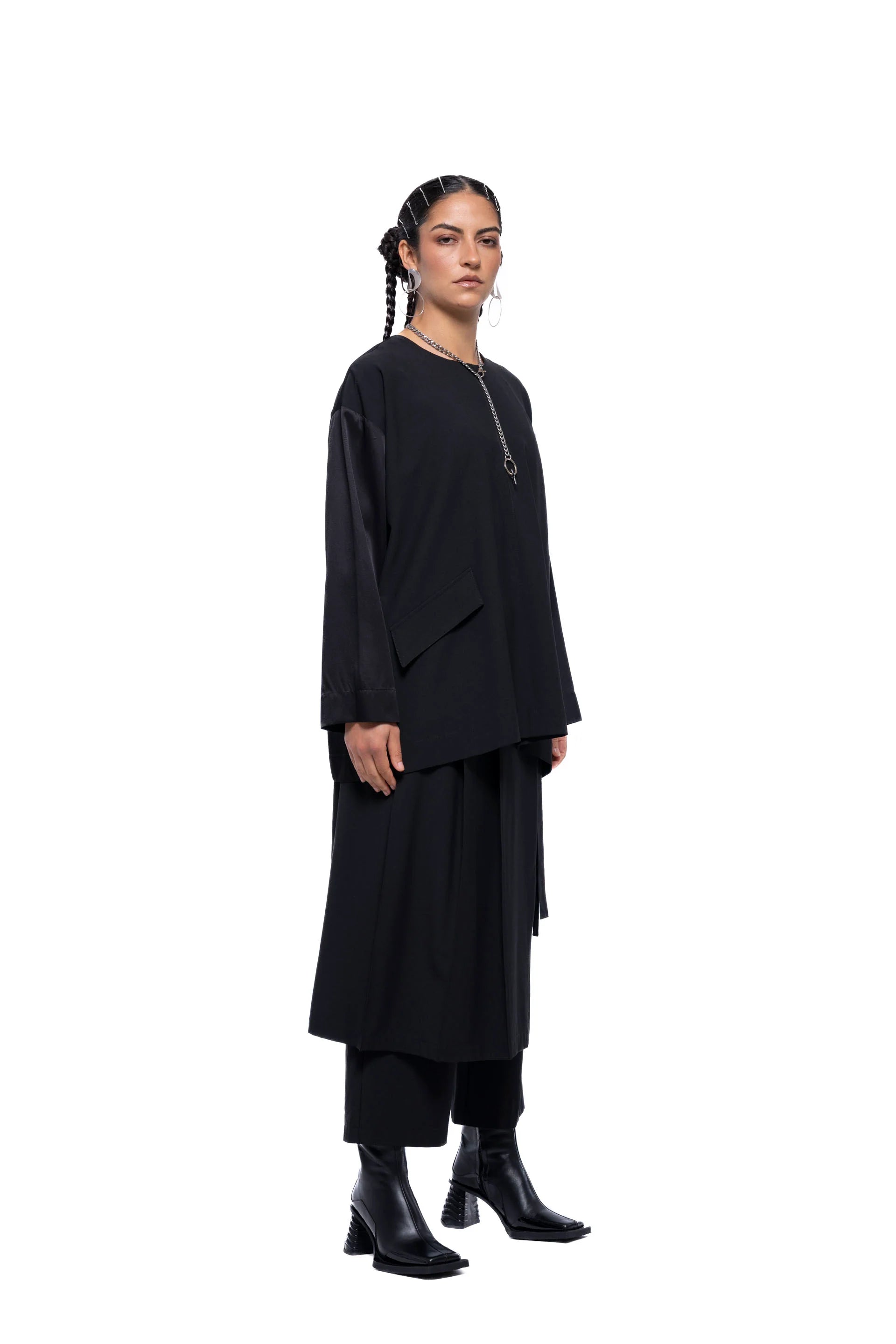 J Palm Elsie Top | Black