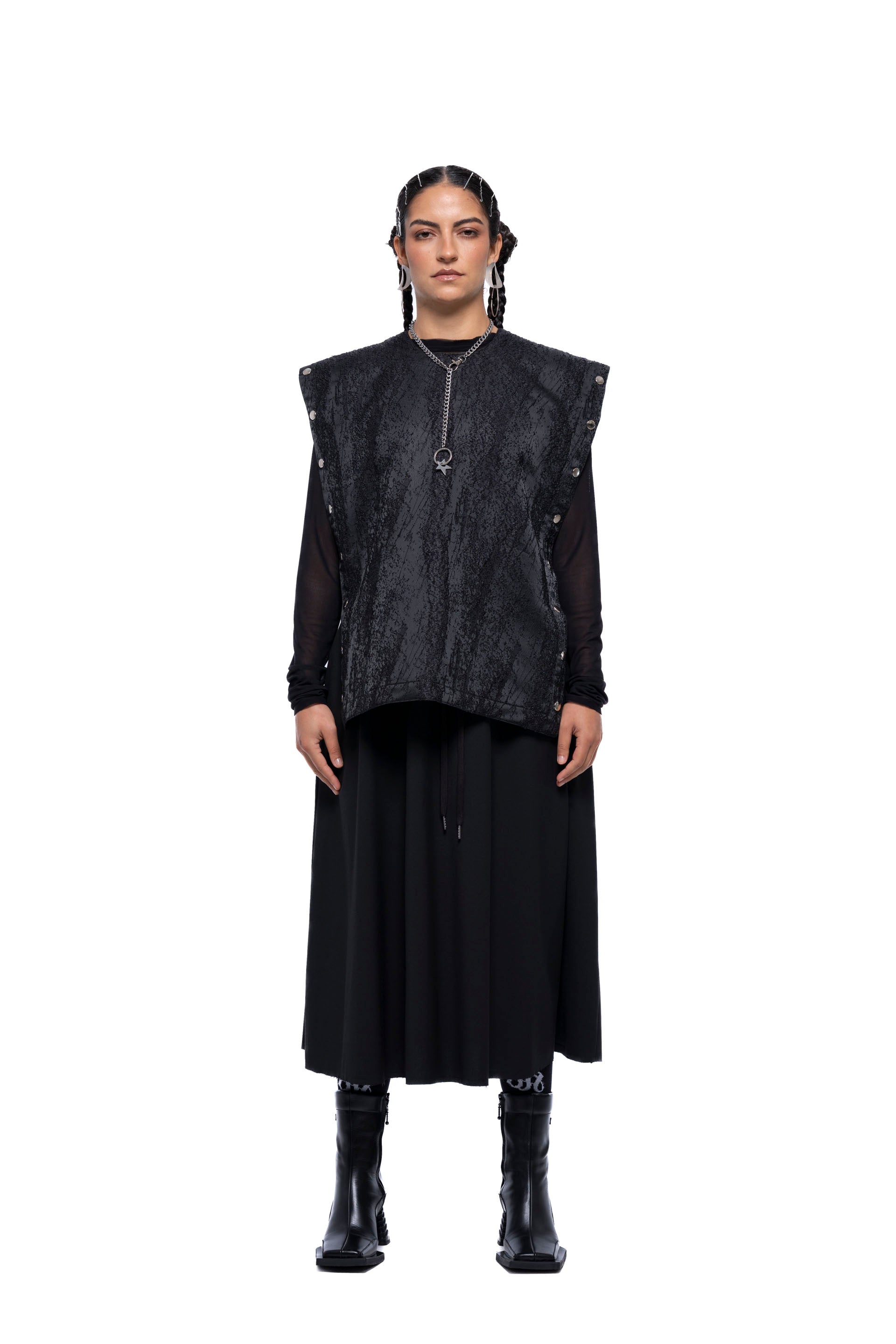 J Palm Service Vest | Black