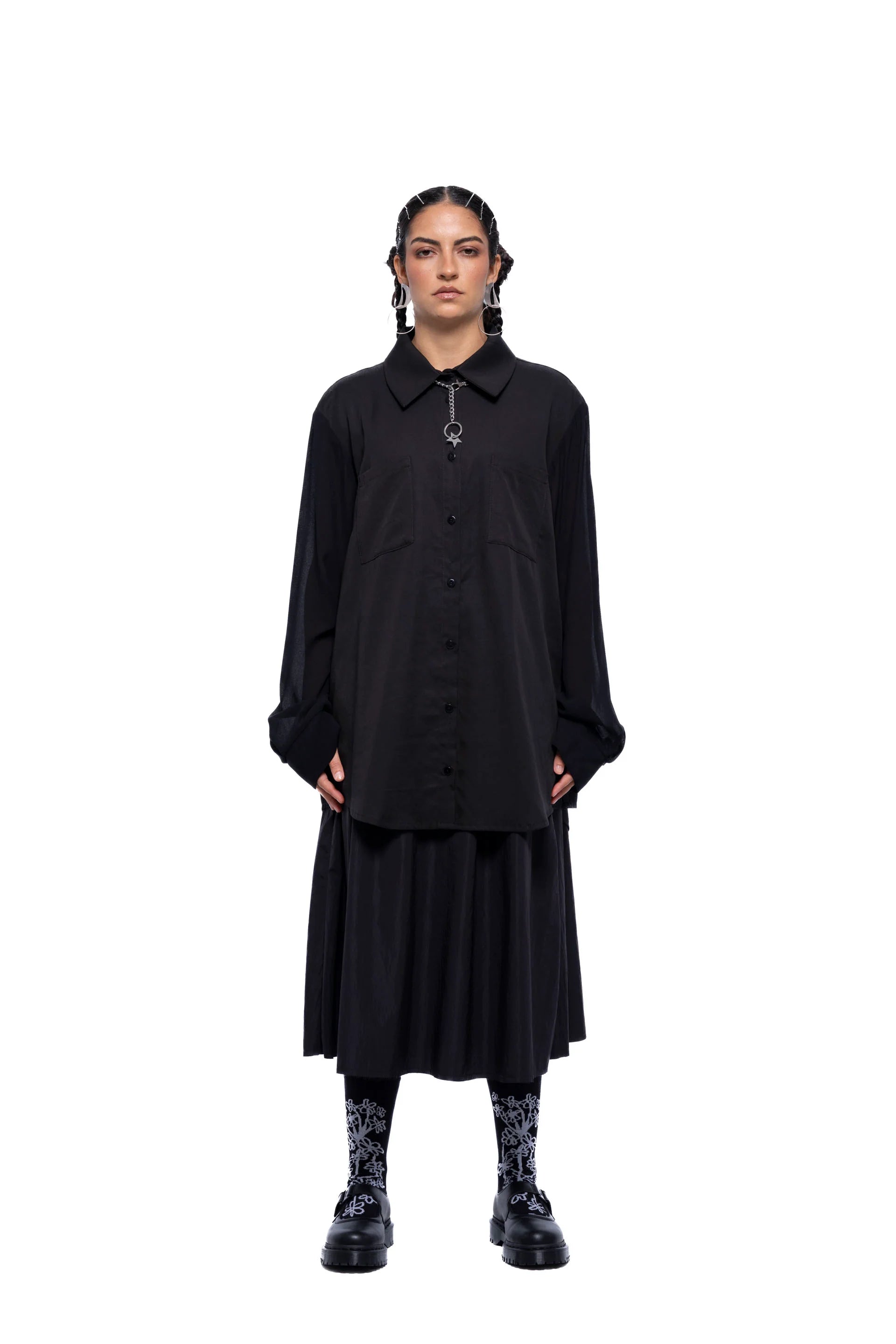J Palm Olga Shirt | Black