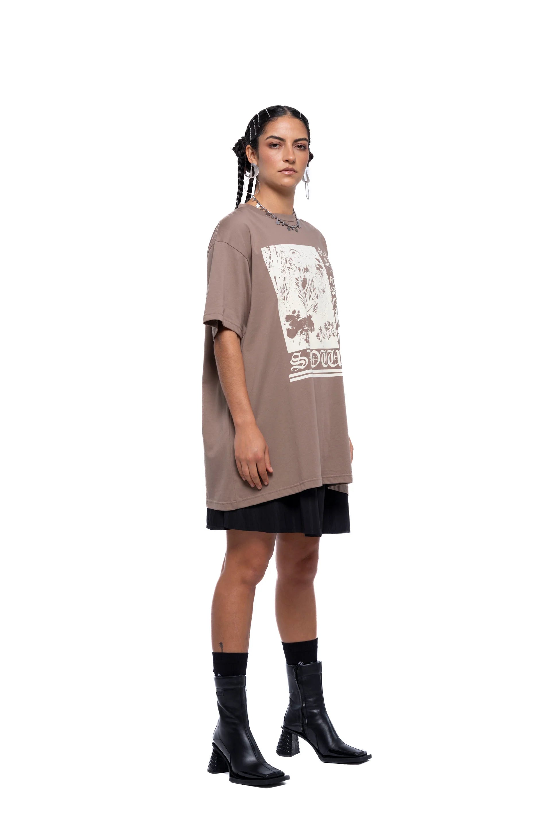 J Palm Slow Form T Shirt | Fawn
