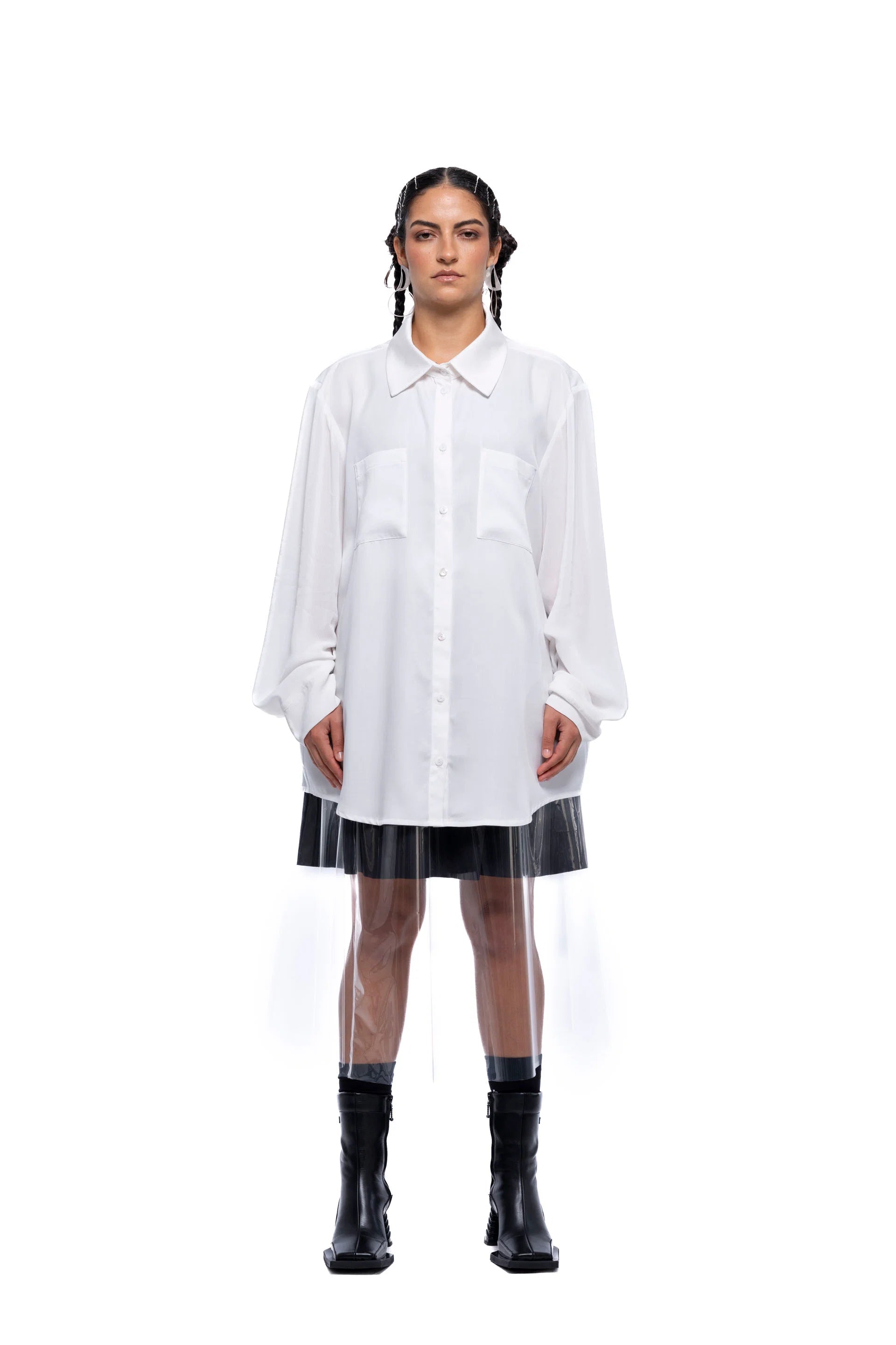 J Palm Olga Shirt | White