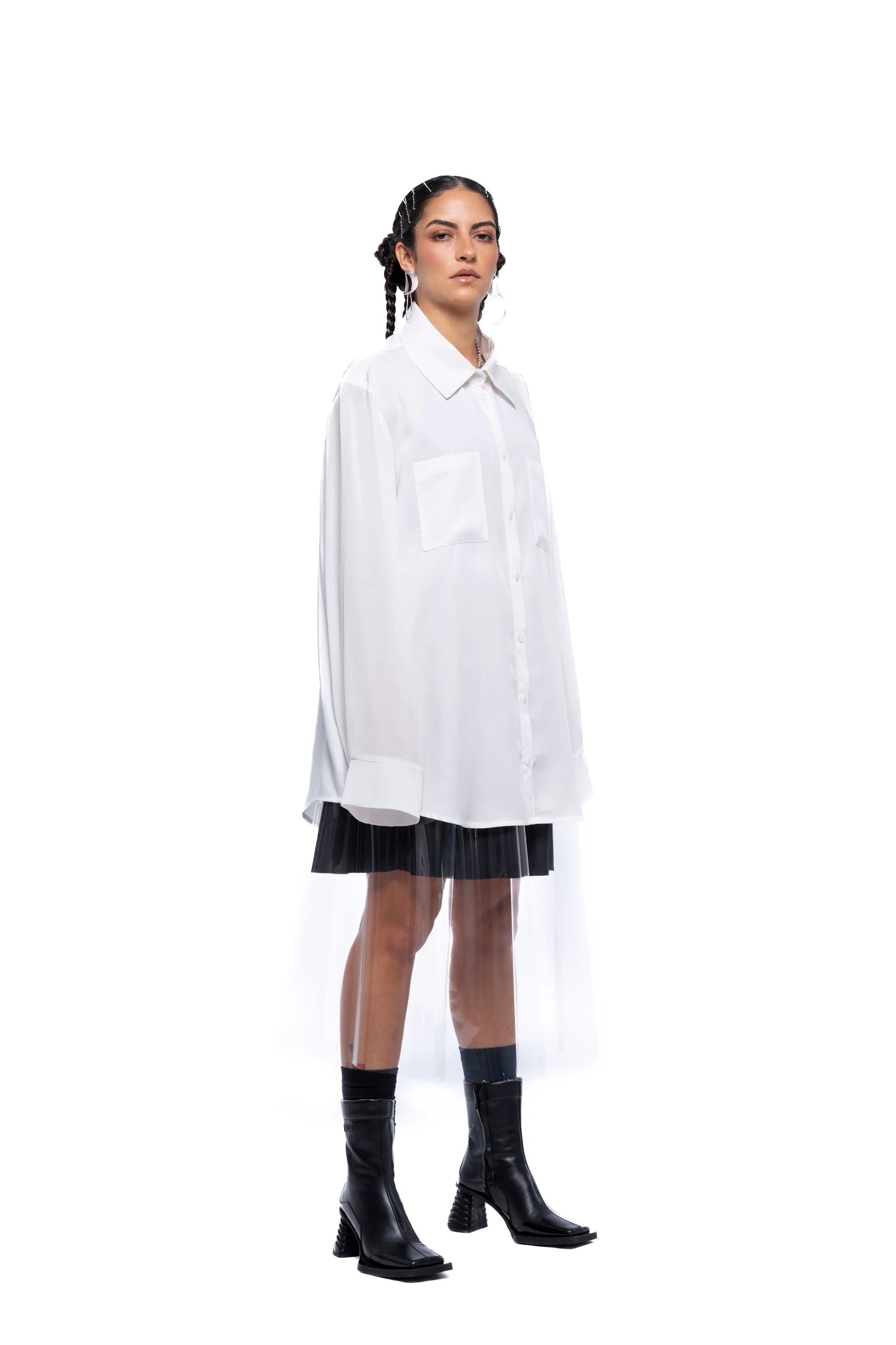J Palm Olga Shirt | White
