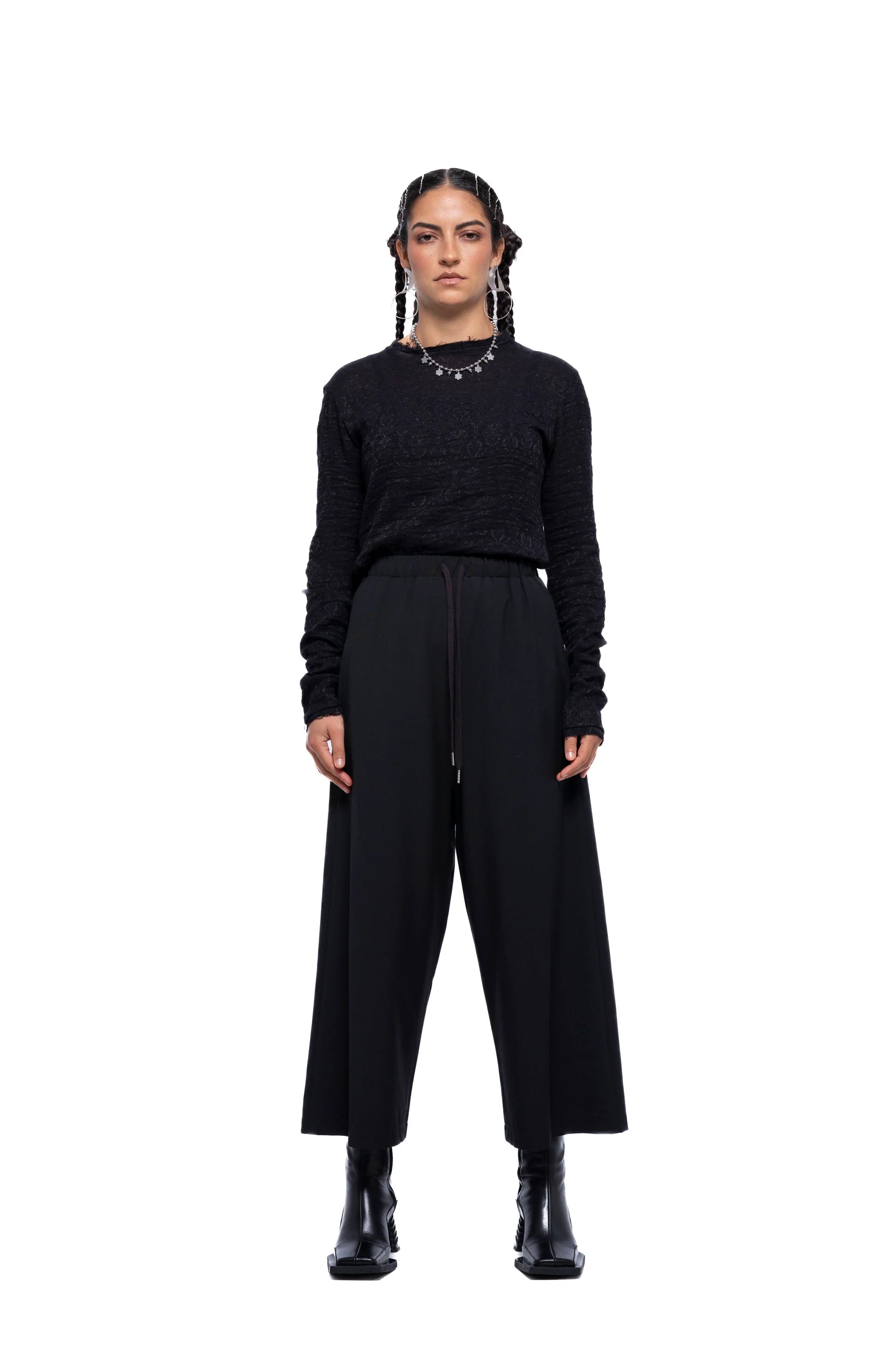 J Palm Kol Pant | Black Suiting