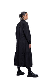 J Palm Gertrud Bomber Dress | Black Sport